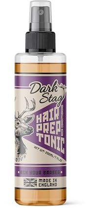 Dark Stag Hair Prep Tonic, Professional Product for Men, Conditions Hair, Enhances Hair, Sprayable Formula, 200ml