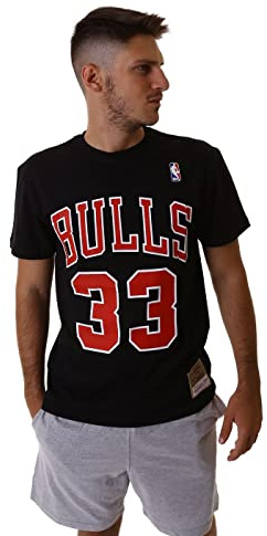 Mitchell & Ness NBA HWC Name & Number Tee
