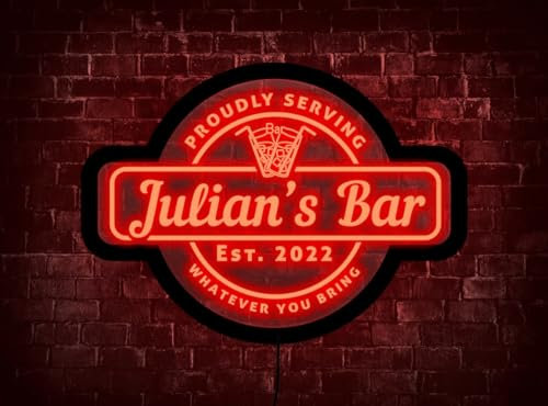 Enseigne Au Néon De Bar Personnalisée, Lumière De Signe De Bar Personnalisée, Enseigne Lumineuse De Barre, Lumière De Néon De Barre, Enseigne LED De Barre Personnalisée