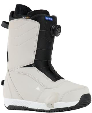 Burton – Botas de snowboard Ruler Step on Gray Cloud para hombre, talla 41,5, color gris