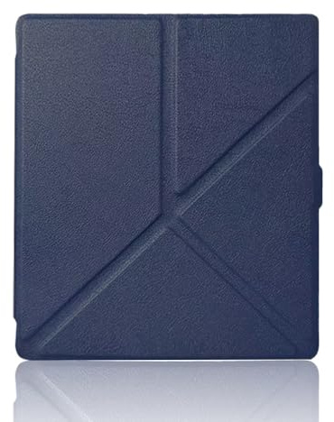 Funda para tablet Onyx Boox Go 7/GO 7 Color Series (1/2ª generación, lanzada en 2024/2025)/Onyx Boox Leaf2/Leaf3/Leaf3 C/Page/Galileo, funda protectora magnética (azul oscuro)