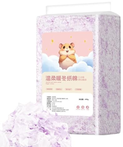Lettiera Per Criceti, 450g Trucioli Di Legno Controllo Odori, Lettiera Per Criceti E Chinchilla, per Forniture per il Sonno Coniglio Furetto Gerbillo Riccio Roditore Serpente