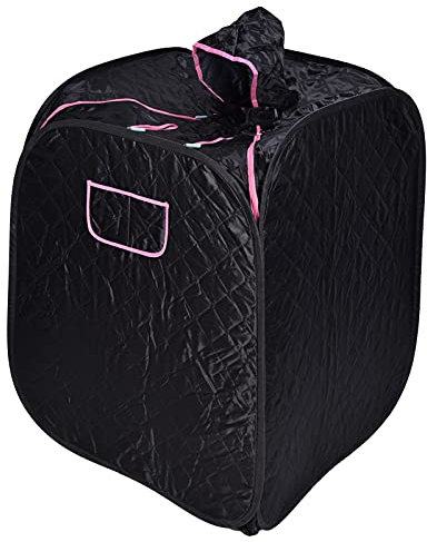 Sauna à vapeur portable, tente de sauna pour spa à domicile personnel Sauna privé pour la maison Boîte de sauna à vapeur étanche pour la relaxation et la perte de poids