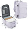 SZLX Mochila Viaje Cabina Avion 40x20x25 Mujer Ryanair Equipaje de Mano Easyjet Maletas de Viaje Cabina para Portatil 14 Pulgadas Impermeable Bolsa de Viaje Hombre para Trabajo,Escuelas,Morado