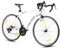 Hiland 28 Zoll Herren und Damen Road Hybrid Fahrrad, 700C Pendlerfahrrad, 14 Geschwindigkeiten Cityräder für Erwachsene, 570mm Rahmen Weiß Fahrrad