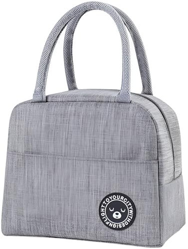 Vazcan® - Bolsa Térmica para Comida Compacta y Resistente - Diseño Moderno y Aislante Triple