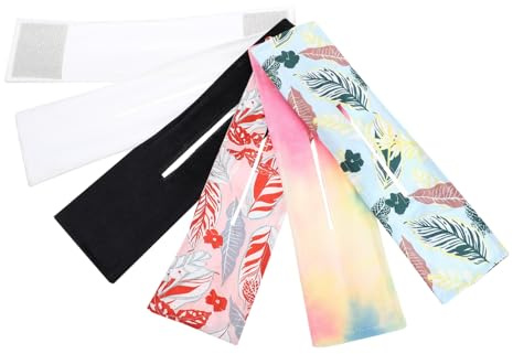 LRXIYODE 6 piezas Accesorios para Moño de Pelo con Estampado Herramientas Prácticas para Mujer Diademas de Alambre para Peinados Rápidos y Elegantes