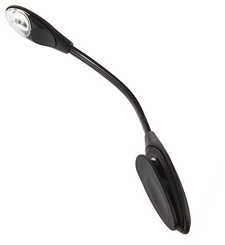 Mini Clip LED Portátil para Lectura de Libros, Lámpara de Luz