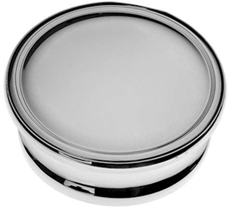 SILBERKANNE Dose Pillendose Zahndose Haardose 3,5x1,2 cm 2 tlg Silber 925 Sterling in Premium Verarbeitung