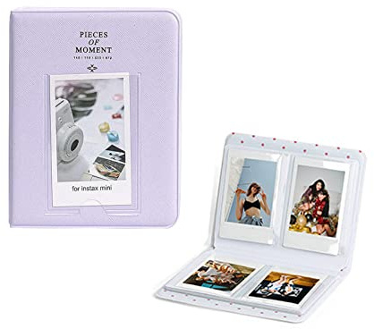 Fotoalbum för Fujifilm Instax Mini 99 12 11 9 8 7 Plus Evo LiPlay Instant Camera Films Tillbehör, Polaroid Snap SnapTouch PIC-300 Z2300 Kodak Smile Printomatic Instant Print 2 x 3 bilder