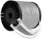 Forever Speed Schnur Rasentrimmer Trimmerfäden Schwarz Grau 2.4mm*100m Stern Trimmerfaden Rasen Mähfaden Ersatzfaden Nylonfaden Motorsense Trimmerschnur