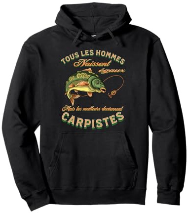 Pêche à la Carpe, Cadeau pour carpiste Sweat à Capuche