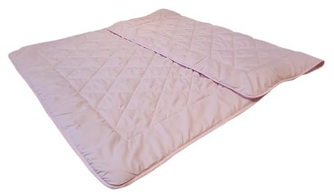 Leichtsteppbett Sommer Steppbett ca. 135x200 cm leichte Sommerdecke Kochfest 95° für Camping heiße Sommertage I Tolle Uni Farbe ohne Bezug verwendbar I Schadstoffgeprüft (Pink, ca. 135x200 cm)