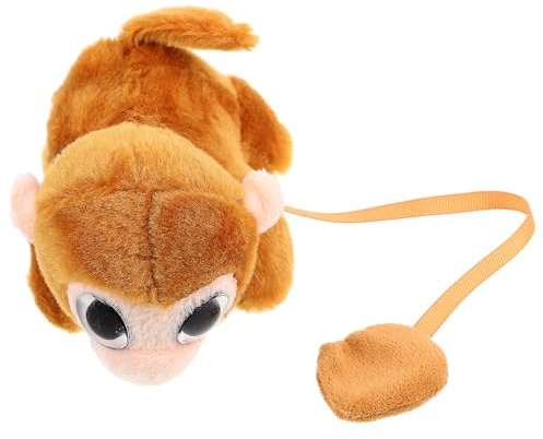 Lurrose Accessorio Cosplay Scimmia in Peluche Magnete per Spalla, Simpatico e Sicuro, per Feste e Uscite Casual