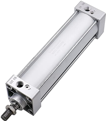 Heschen Pneumatic Standard Cylinder, SC 63-200, PT3/8'' Port, 63mm Bore, 200mm Stroke, Double Acting