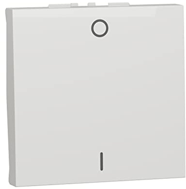 Schneider Electric NU326218 Unica - interrupteur bipolaire - 16A - 2 mod - Blanc - méca seul