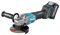 Makita GA016GM201 Akku-Winkelschleifer 40V max. / 4,0 Ah, 2 Akkus + Ladegerät im MAKPAC, Petrol