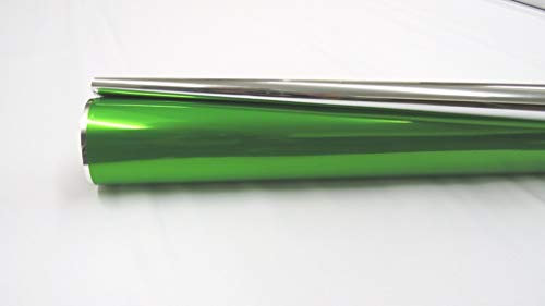 Jonas Geschenkpapier 70cm / 50m Grün/Silber