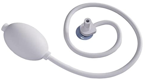 Faltbare Sitzbadewanne, 15 x 15 x 3 cm, hitzebeständiger Toilettensitz, Sitzbadebecken für schwangere Frauen, 2-lagiger Sitz für Frauen, Spülschlauch, hängende Toilette, Sitzbad-Wasch-Bidet-Schüssel,