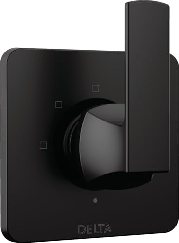 Delta Faucet Velum Black T11837-BL T11837-BL - Kit deviatore deviatore per doccia a 3 posizioni, colore: nero opaco