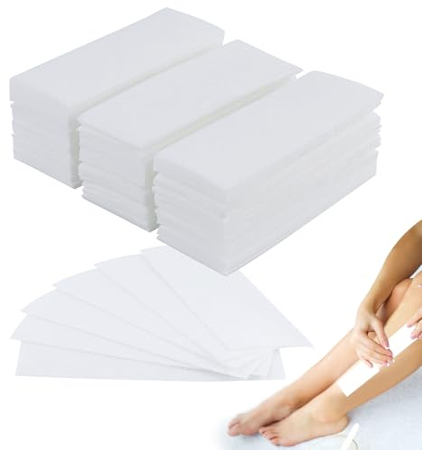 315 Pieces Mini Waxing Strips for Hair Removal, Non Woven Face Wax Paper for Women Facial Body Arms Legs Hair Cleaning and Remover (Mini Size 3.8×10cm, 1.6 x 3.9 Inch)