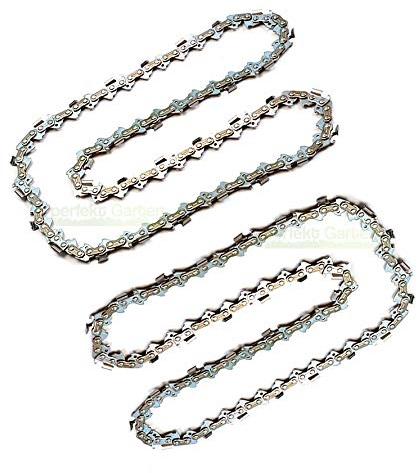 2 x sågkedja 50 cm/1,5 mm/0,325 tum/76 TG kompatibel med Scheppach CSH58-motorsåg
