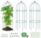 SUNYRISY 3 Stück Metall Tomaten Rankhilfe, 80 x 40 cm Garten Obelisk Groß Rankgitter Käfige für Kletterpflanzen wie Blumen, Tomaten, Rosen, Metall Gartenbogen Dekoration Grün