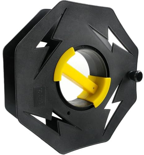 Bobina Organizzativa Cavi, Bobina Avvolgicavo in Plastica, Organizzatore Manuale Per Riporre I Cavi Con Maniglia Centrale, Verricello Avvolgicavo, Design Antigroviglio Per , Barche, Roulotte E