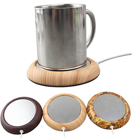 Mikinona Scaldatazze USB Per Tazze Piatto Riscaldante Per Conservazione Calore Per Tè Casa