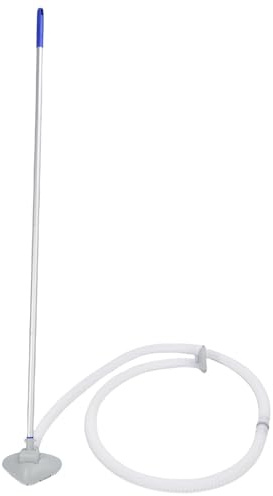 HELEVIA Kit aspirateur de piscine portatif, multifonction, nettoyage en profondeur pour jacuzzi et appareils de spa