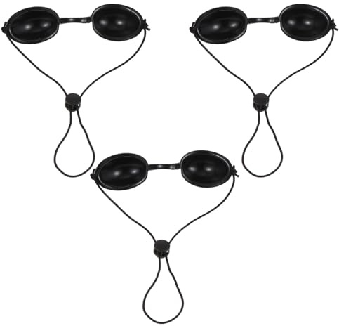 Mikiuly Gafas protectoras para protección ocular de luz roja, protección ocular para cama solar, gafas de cama bronceadora para mujeres, gafas de sol para tomar el sol, terapia de luz LED, clínicas de