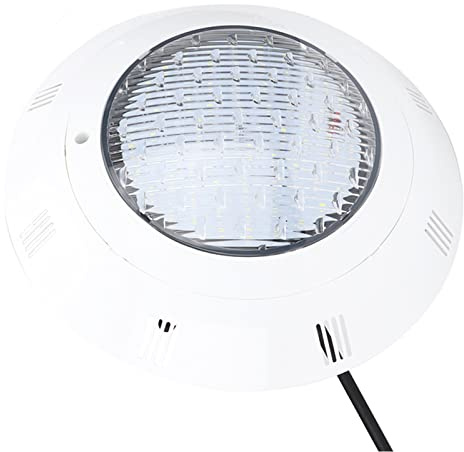 TOPINCN Iluminación Subacuática de la Piscina del Reemplazo de la Bombilla de la Piscina de la Luz Subacuática de 40W 360 LED Luces de la Piscina para la Piscina Enterrada, Luz Blanca