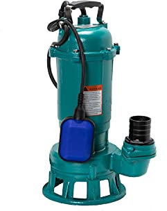 Fäkalienpumpe Tauchpumpe Schmutzwasserpumpe 550W - 15000l/h m. Schneidmesser / Cutter CTR-550