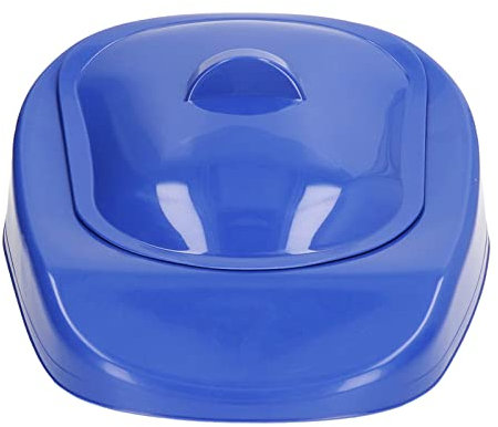 Padella morbida in PP lavabo ergonomico paziente morbido lavabo portatile per donne incinte padella per camera da letto Blu scuro
