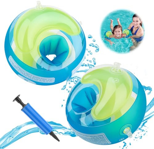 Schwimmflügel, Schwimmflügel Kinder(S 1-4 Jahre), Schwimmhilfe ab 1-4 Jahr für Jungen Mädchen, Swimsafe Gerät für Anfänger, Schwimmring Baby, Schwimmscheiben, Empfohlenes Gewicht 6-18kg