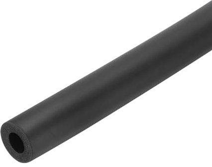 sourcing map Pipe Insulation Foam Tube Lagging Insulation 10mm ID 20mm OD 24 Heat Preservation for Antifreeze Insulation, Handle Grip, Black