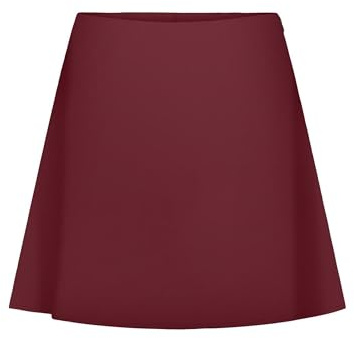 Onlnova Life Vis Jean Skort, Cabernet, M