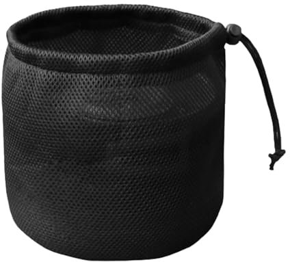 Borsa Mollette – Contenitore da Bucato con Chiusura a Cordino, Rete Antiumidità | Porta Mollette Compatto per Interno ed Esterno, Ideale per Balcone, Giardino, Campeggio, Escursioni, Casa Vacanza