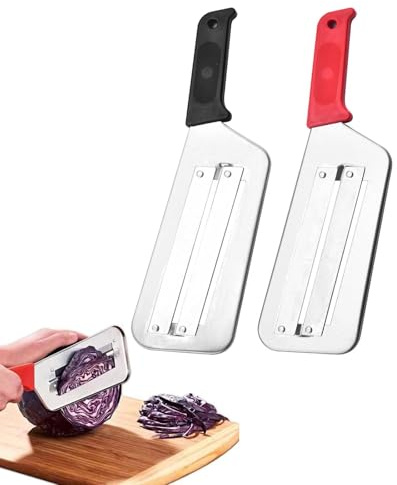 Coltello Per Tagliare La Verza,affetta Cavolo Cappuccio,coltello Per Tagliare La Verza,coltello pelapatto,Affettatrice Da Cucina Per Cipolla,Trituratore Pelapatate Affetta Cipolla E Carota(2pcs)