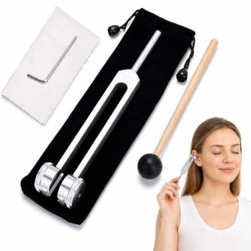 Lumyra Diapason 128 Hz Medico Instrumento De Afinación Sonora Tono Claro Vibración Duradera Para Respiración Meditación Y Relajación
