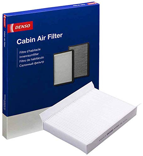 DENSO kombinationshyttfilter DCF584P: Pollenfilter i flera lager blockerar föroreningar och lukter. OE-kvalitet, bred fordonstäckning - för ren luft och mer komfort i bilen.