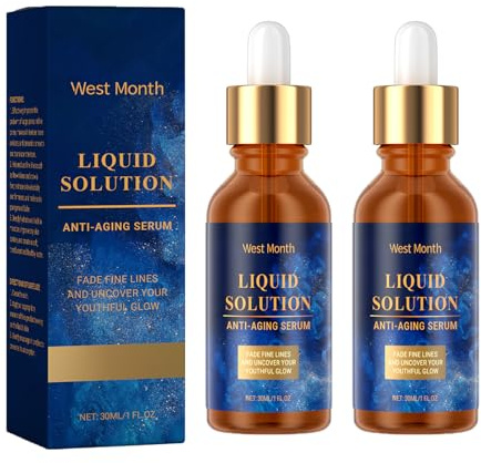 Saituo Home 2 stycken anti-rynk serum för kvinnor, ansiktsserum, anti-aging action, hyaluronsyra med slipad hudfärg, silkeslen textur och reducerade rynkor, för alla hudtyper