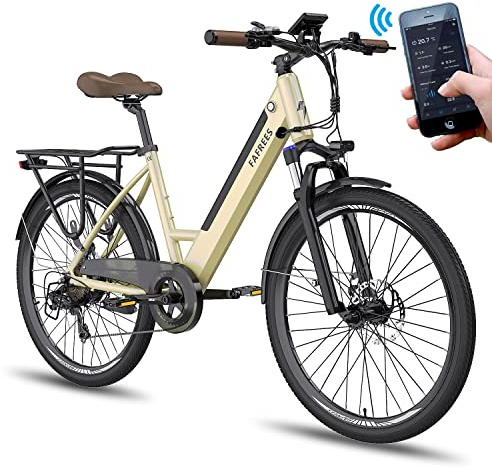 F26 Pro 20 tums vikbar elcykel, 250W 36V 10Ah, maximal hastighet 25 km/h cykel, lämplig för kvinnor och vuxna