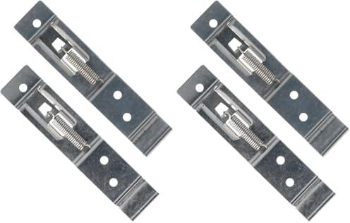 Carpoint 1363003 Soporte para matriculas 2 Unidades, Plata (Paquete de 2)