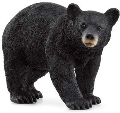 SCHLEICH 14869 American Black Bear, from 3 years WILD LIFE - Figurine, 4 x 12 x 6 cm