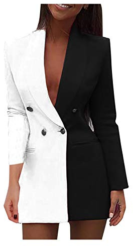 Black of Friday 2023 Giacca in Pelle Vintage Giacca+di+Jeans+con+Perle Giacconi Autunnali Donna Coprispalle Blu Cerimonia Blazer Donna Fantasia Deals of The Day Warehouse Clearance