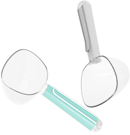 iplusmile 2 Stück Tierfutterlöffel Löffel Hundefutter Hundelöffel Katzenleckerli Löffel Tierfütterungslöffel Tierleckerli Löffel Tierfutterutensilien Tiermessbecher Selbstdichtende