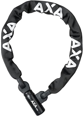 AXA Linq 100 Kettenschloss – Länge 100 cm – Sicherheitsstufe 14 – Stahlglieder 9,5 mm – Fahrradschloss Hohe Sicherheit
