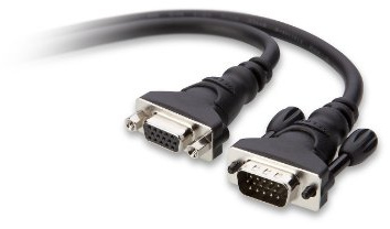 Belkin HDDB15M till HDDB15F VGA-bildskärm förlängningskabel - 7,6 m