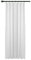 WOLTU Pencil Pleat Tape Top Curtain Thermal Insulated Curtain Panel for Bedroom Living Room Kitchen Door, 53 x 89 Inch, Grey-White, 1 Panel, VH5869ws